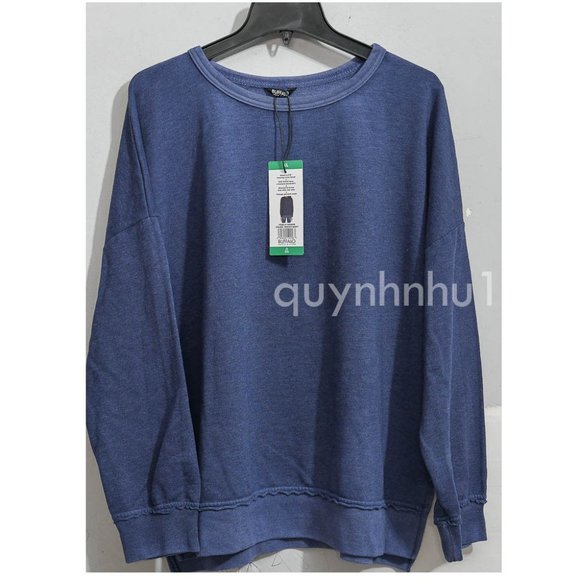 Buffalo Women's Crewneck Pullover IN BLUE - Picture 2 of 5